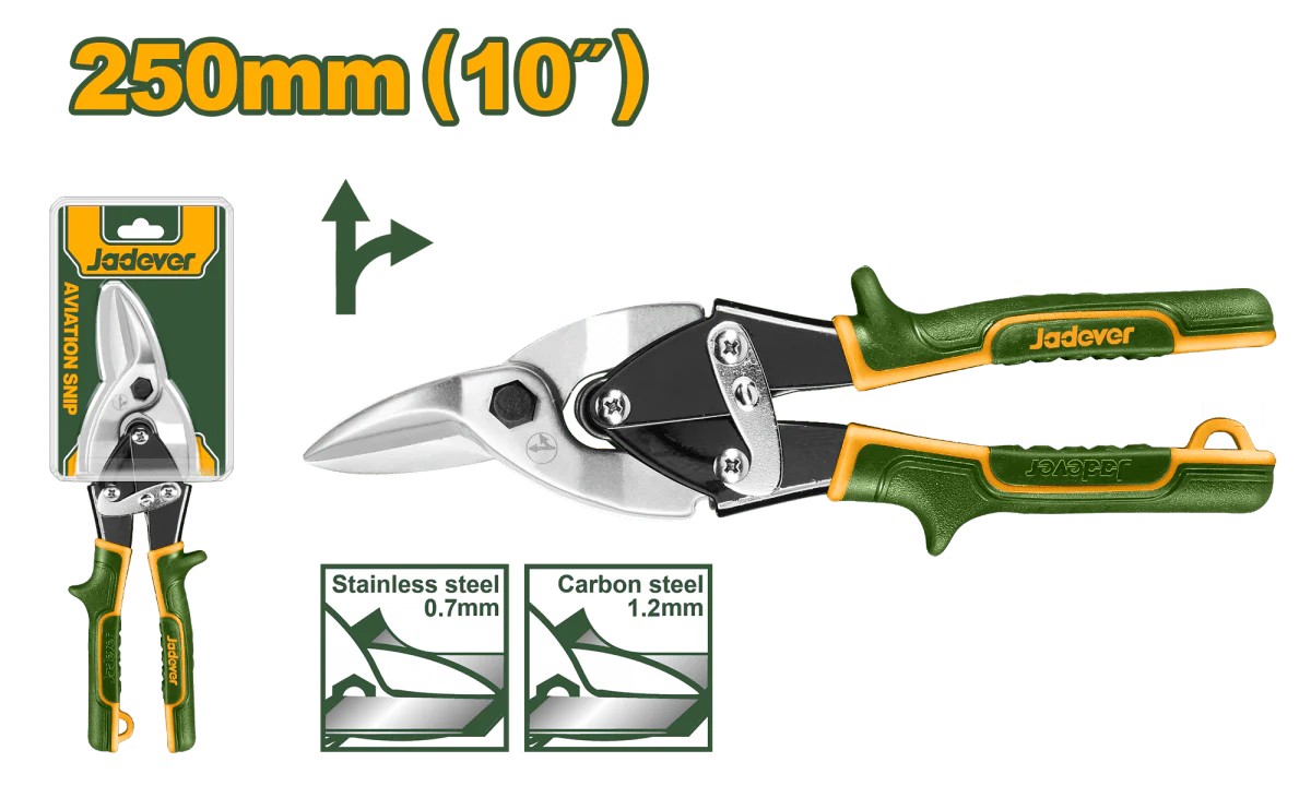 Cesoia per lamiera aviation 250 mm Jadever - Image 3
