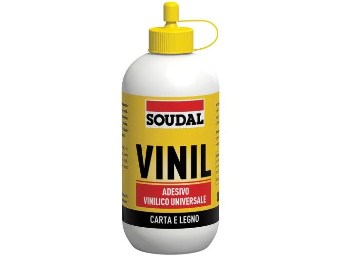 Colla Vinilica Universale Soudal per Legno, Carta e Fai da Te
