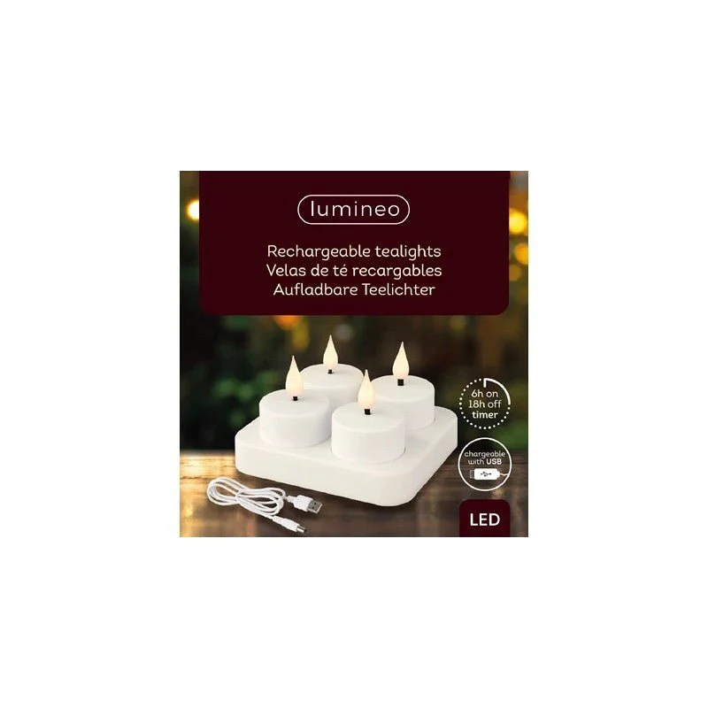Confezione 4 Tealight Led - Image 3
