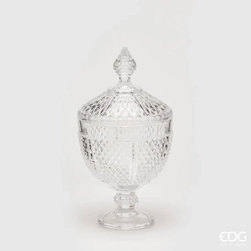 Contenitore in vetro con coperchio| EDG