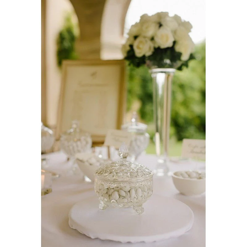 Contenitore in Vetro con piedi 21cm| EDG - Image 2
