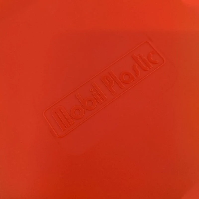 Coperchio bidone carrellato Rosso 100 Lt - Image 3