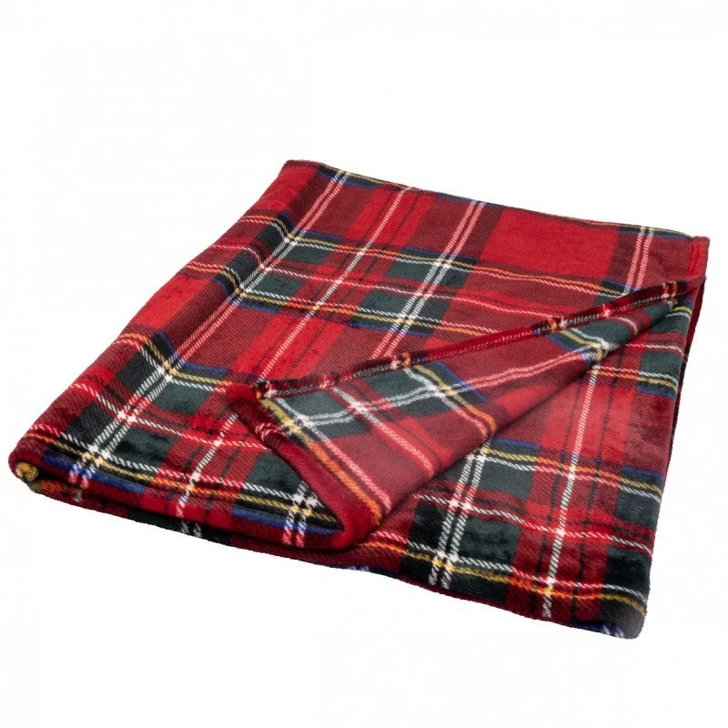 Coperta natalizia di flanella scozzese - Image 4