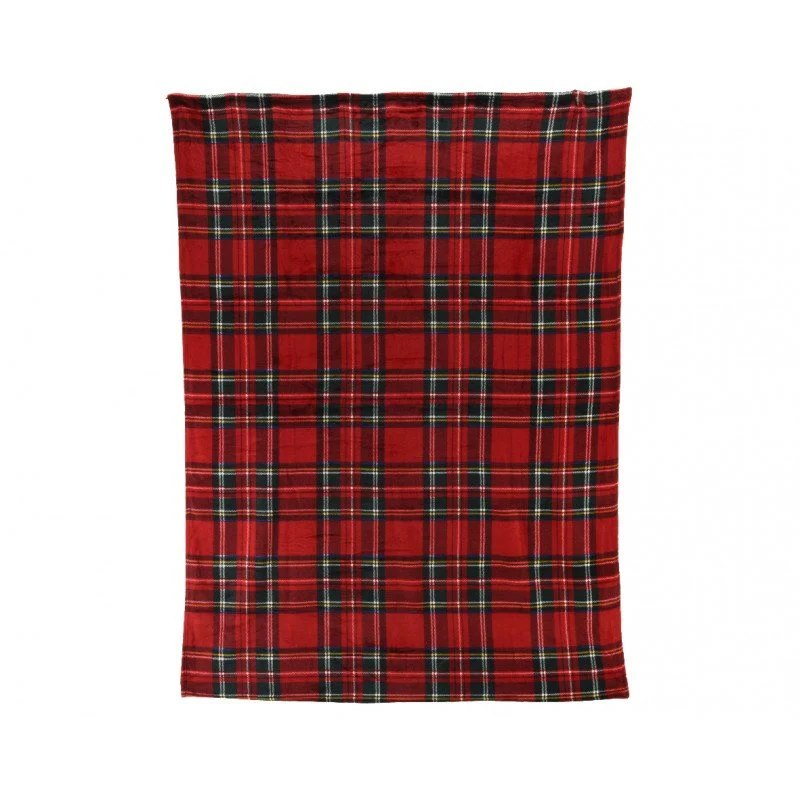 Coperta natalizia di flanella scozzese - Image 5