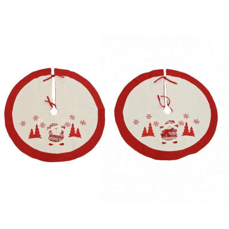 Copri Base Albero Bianco o Rosso