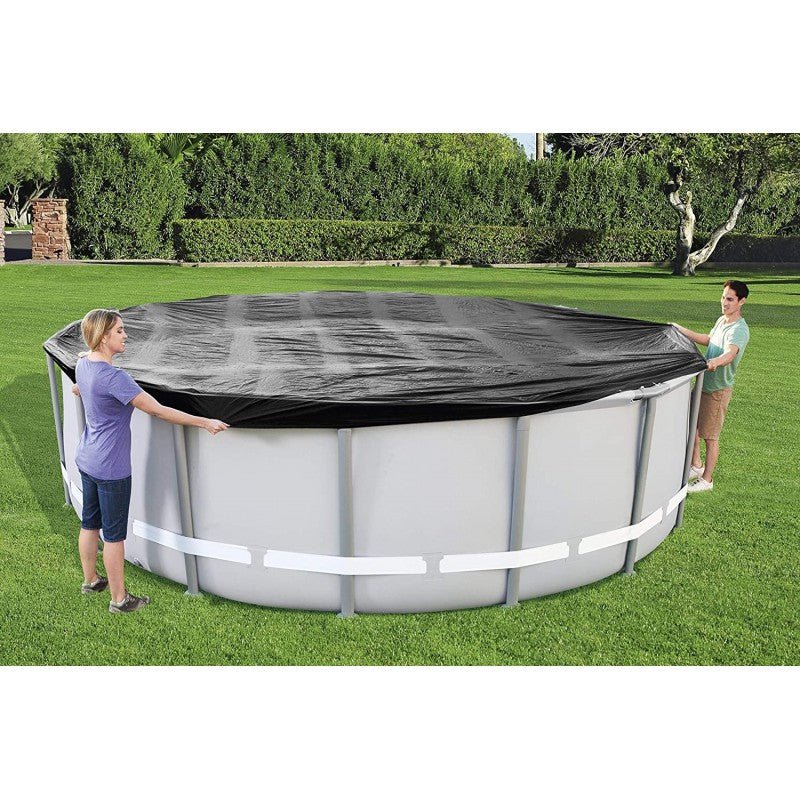 Copripiscina circolare in polietilene diametro 488 - Image 6