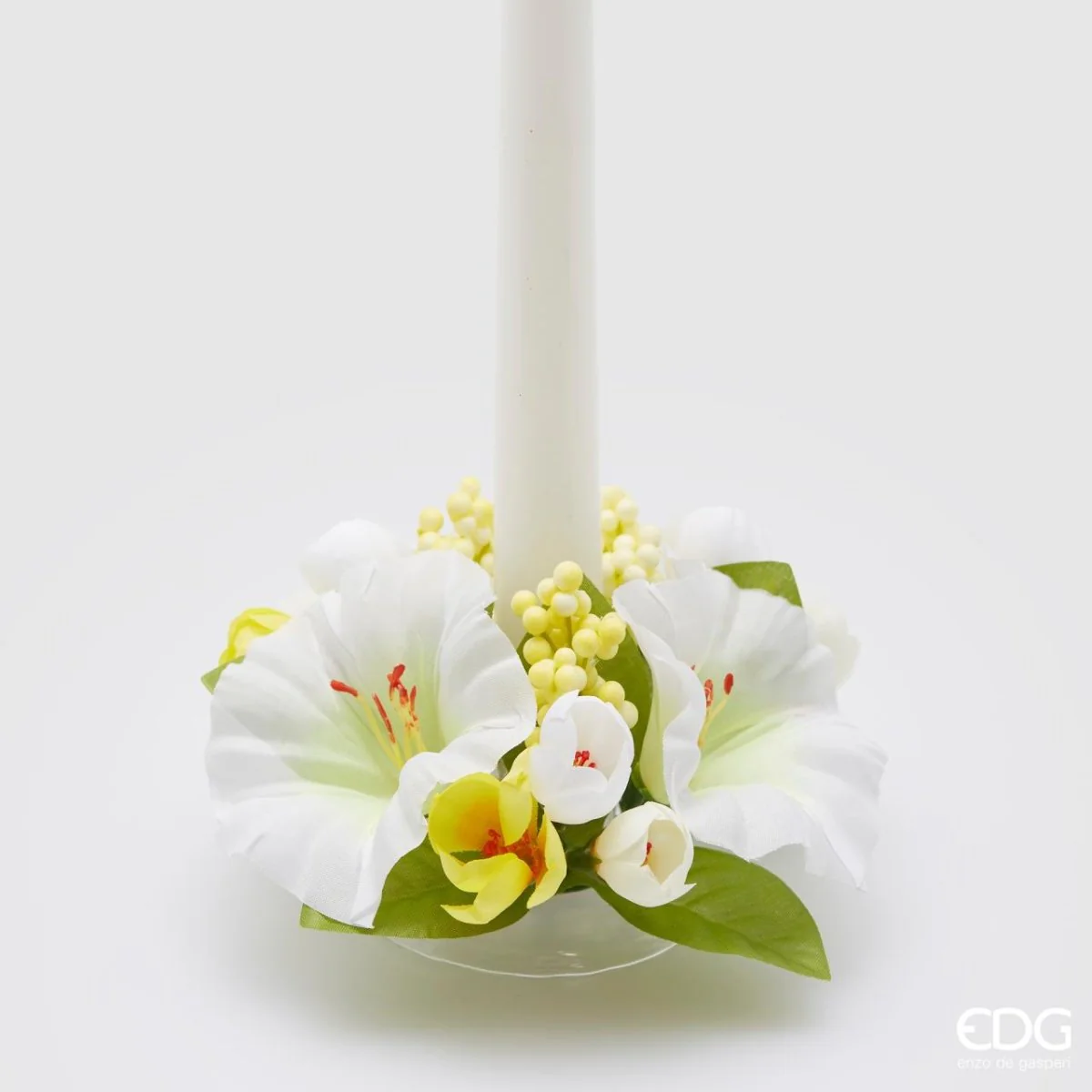 Portacandela petunia mix D16cm | EDG - Image 2