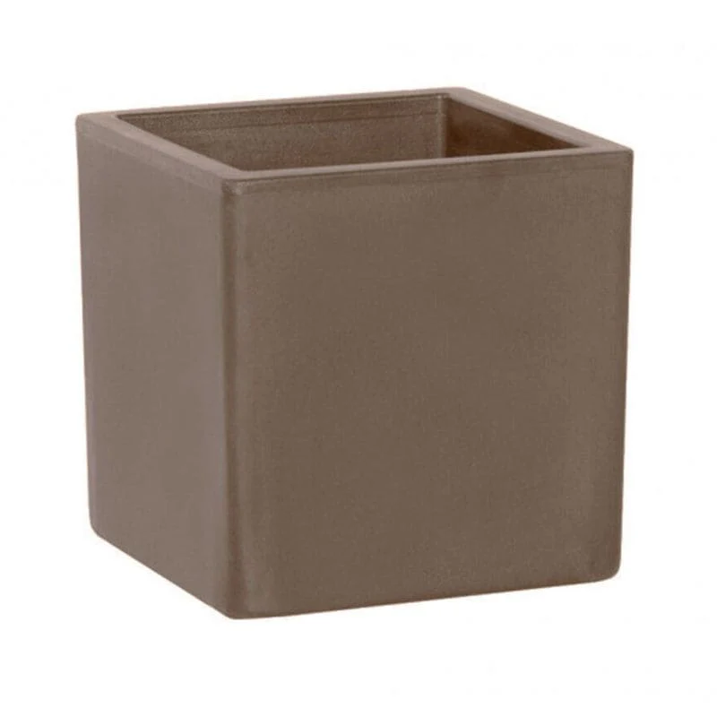 Vaso Cubo Viareggio Tortora 35cm