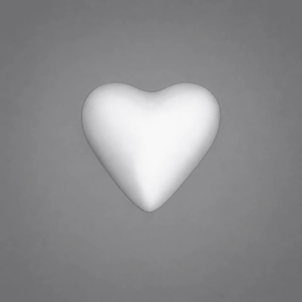Cuore in polistirolo Decorativo 15 cm | Bovelacci