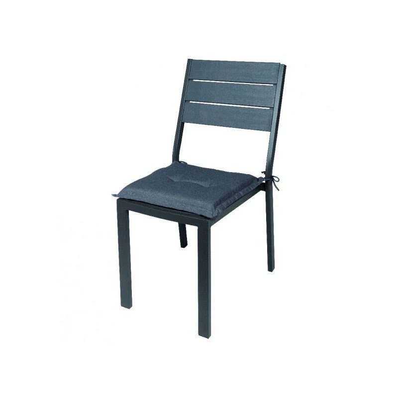 Cuscino antimacchia per sedia grigio 40x40cm - Image 3