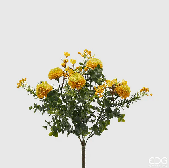 Dalia artificiale con boccioli h37cm - Image 2