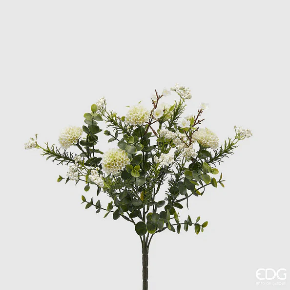 Dalia artificiale con boccioli h37cm - Image 3