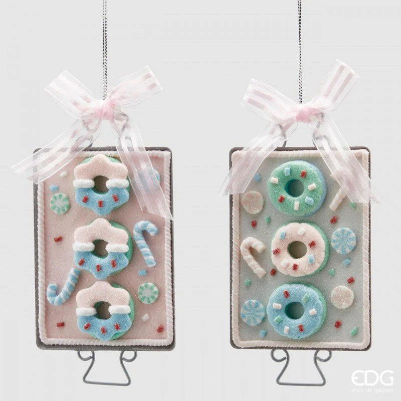 Decorazione Teglia Ciambelle Bell H15 Assortite |EDG
