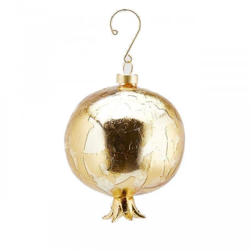 Decoro Melograno Vetro D10 Cm