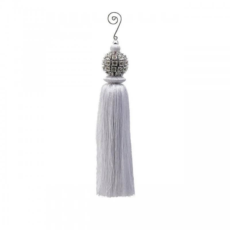 Decoro Nappa Con Sfera Di Diamanti H.23 Cm 2 Colorazioni