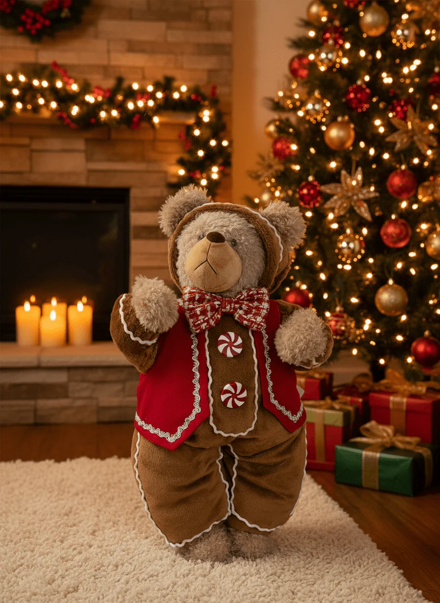 Decoro Orso Larry Candy altezza 55CM | Xone - Image 2