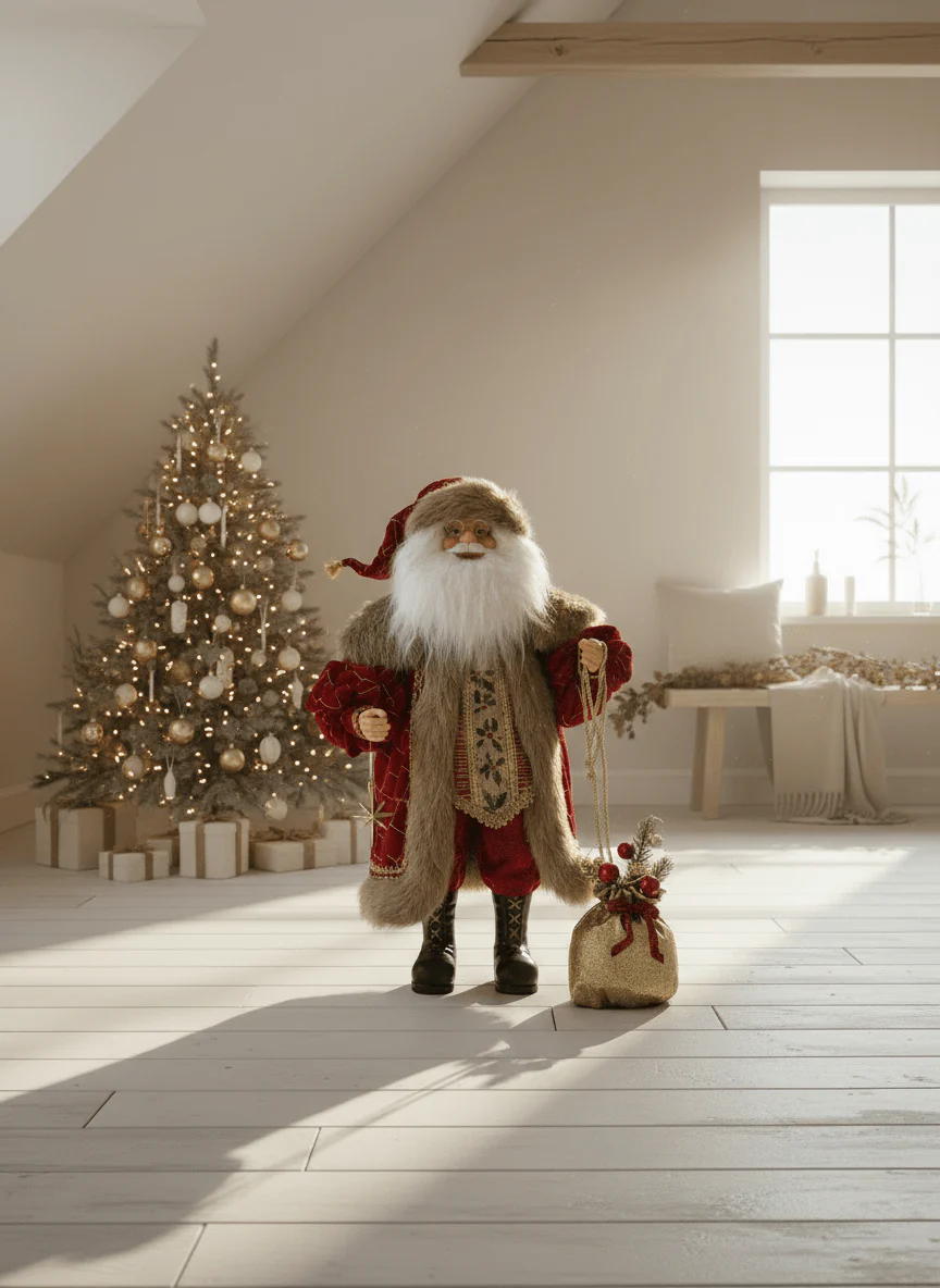 Decoro Santa Klaus con sacco altezza 60CM |Xone - Image 2