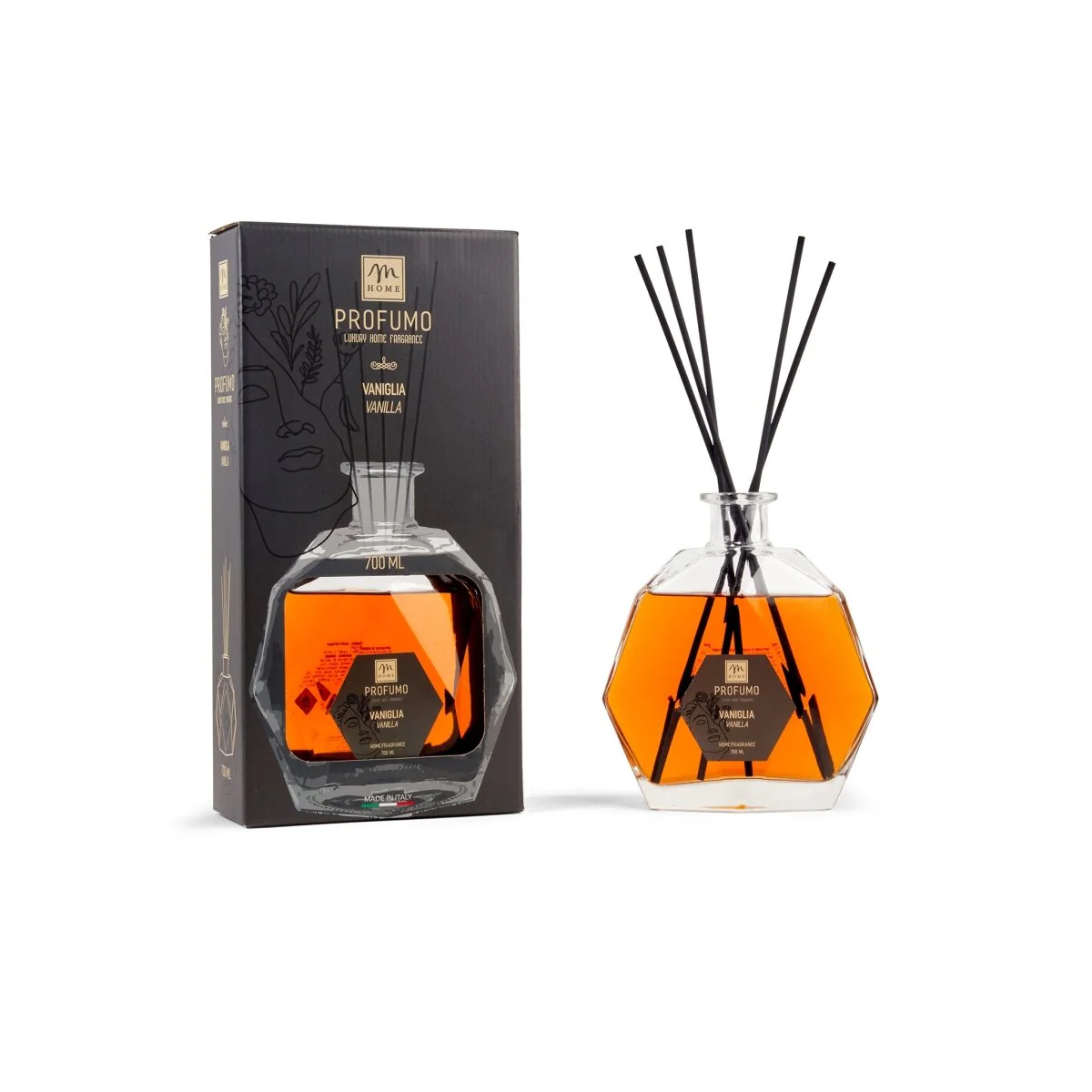 Diffusore Di Fragranza in bottiglia esagonale 700ml - Image 8