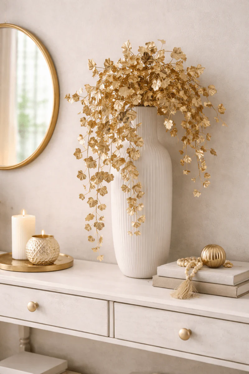 EDG Edera artificiale cadente oro H.74cm | EDG - Image 2