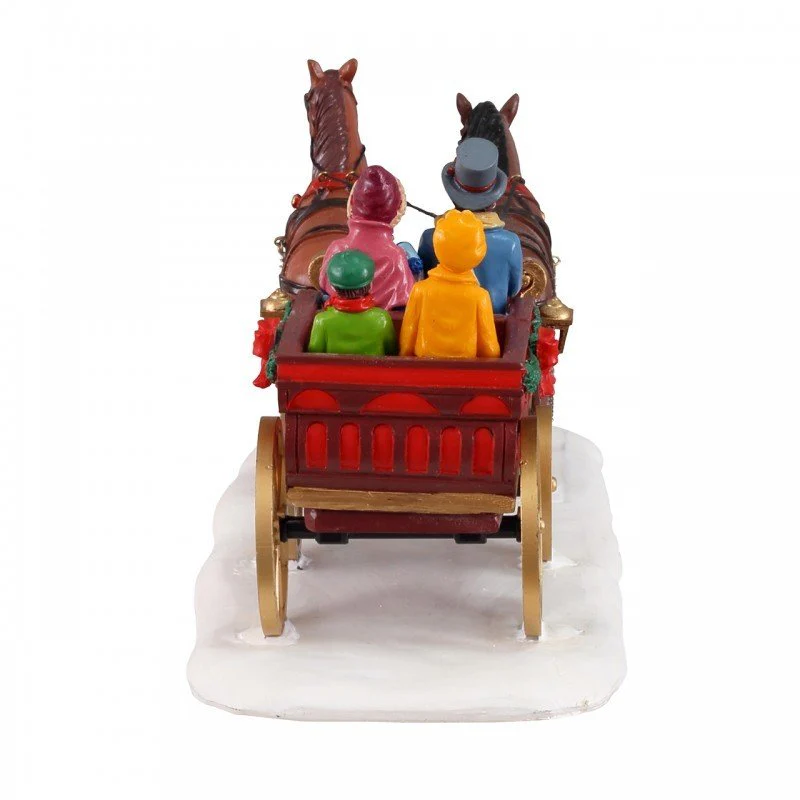 Famiglia In Carrozza - Lemax - Image 2