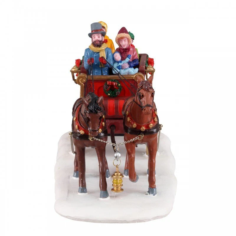 Famiglia In Carrozza - Lemax - Image 3