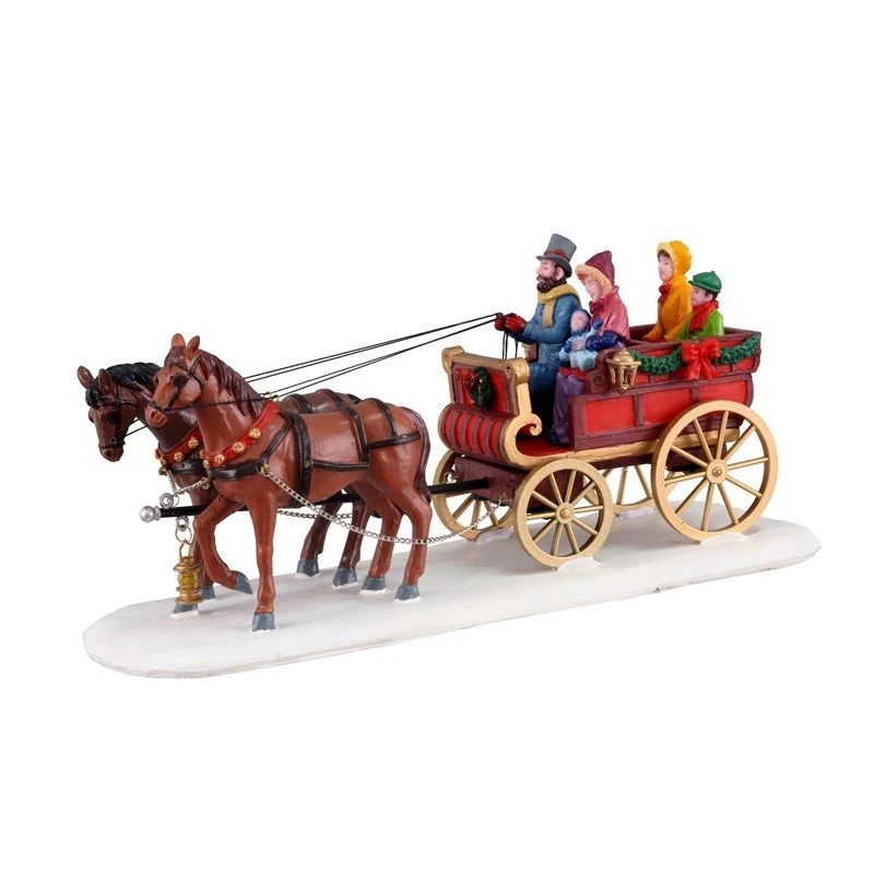 Famiglia In Carrozza - Lemax - Image 4