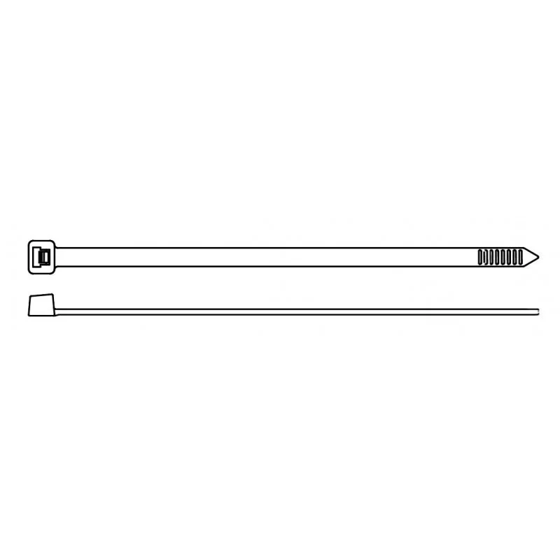 Fascette di Cablaggio Nere - 100 Pz - Image 3