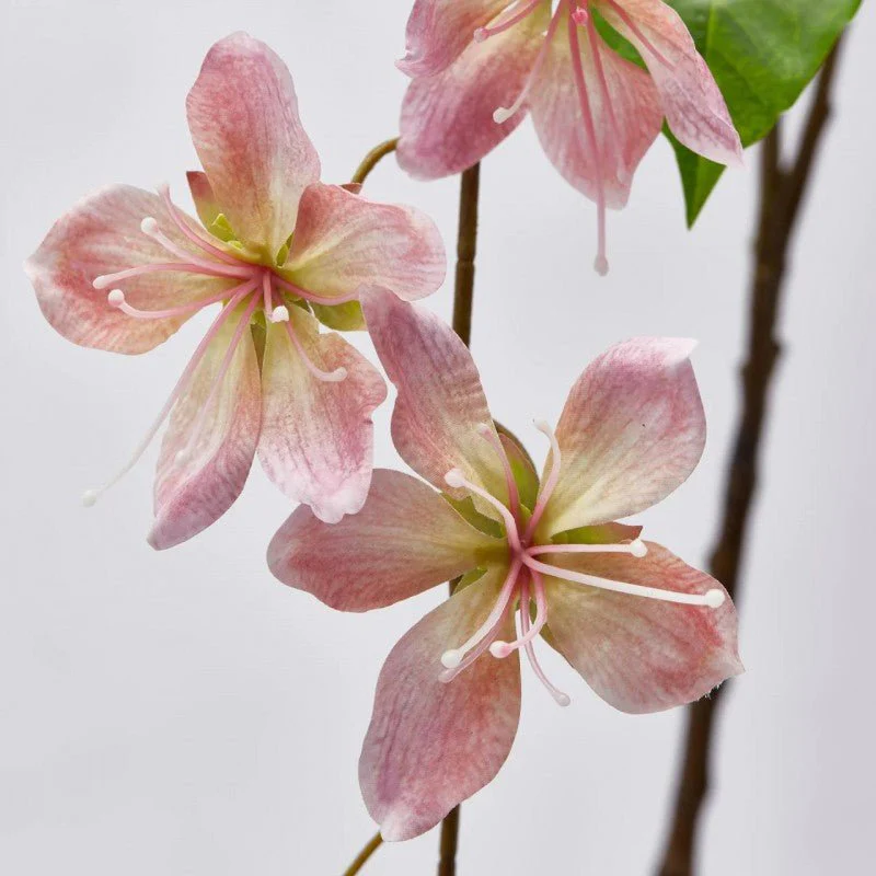 Fiore Clematis Viticella artificiale 105h cm EDG - Image 2