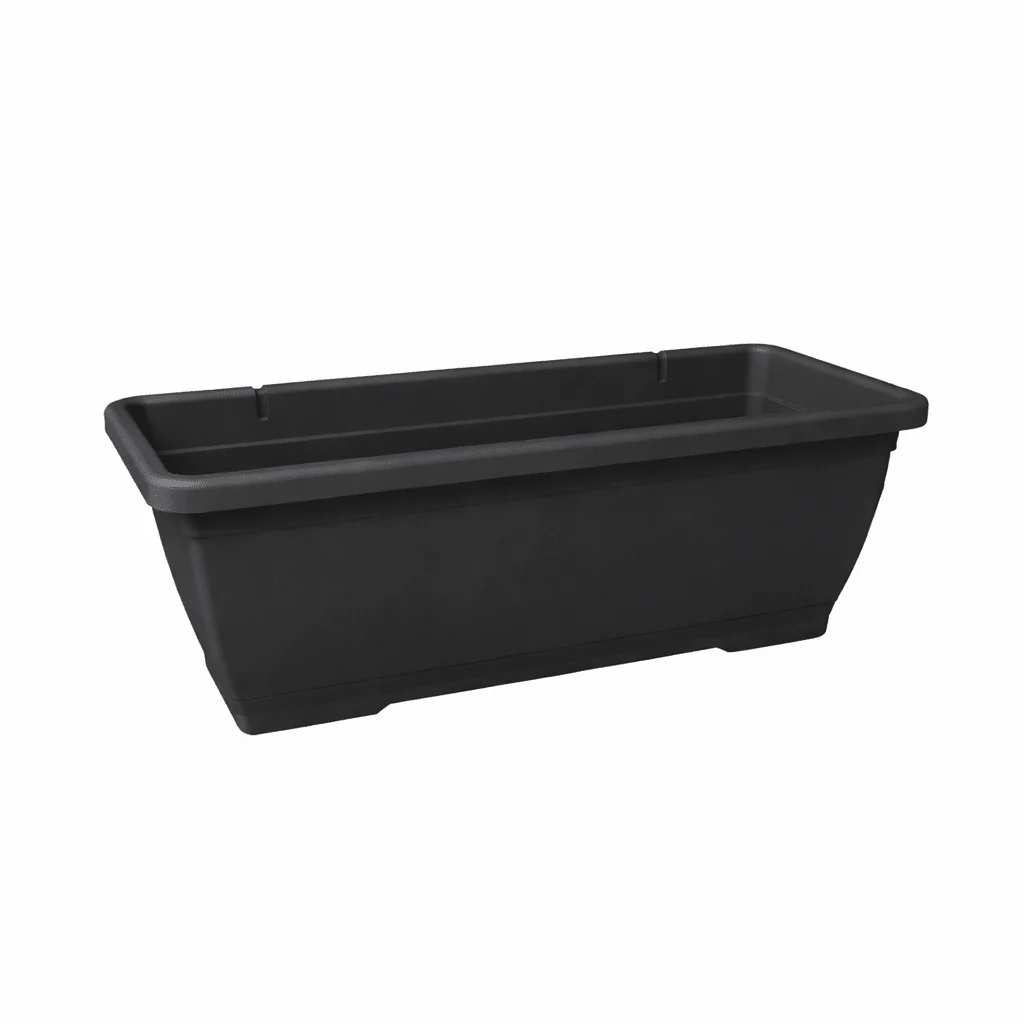 Fioriera Cassetta Primavera da balcone con sottovaso 60cm - Image 3
