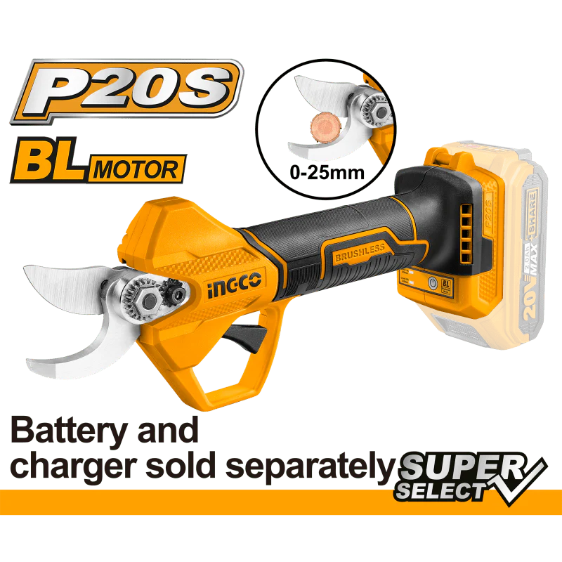 Forbici da pota a Batteria 20v Nuda