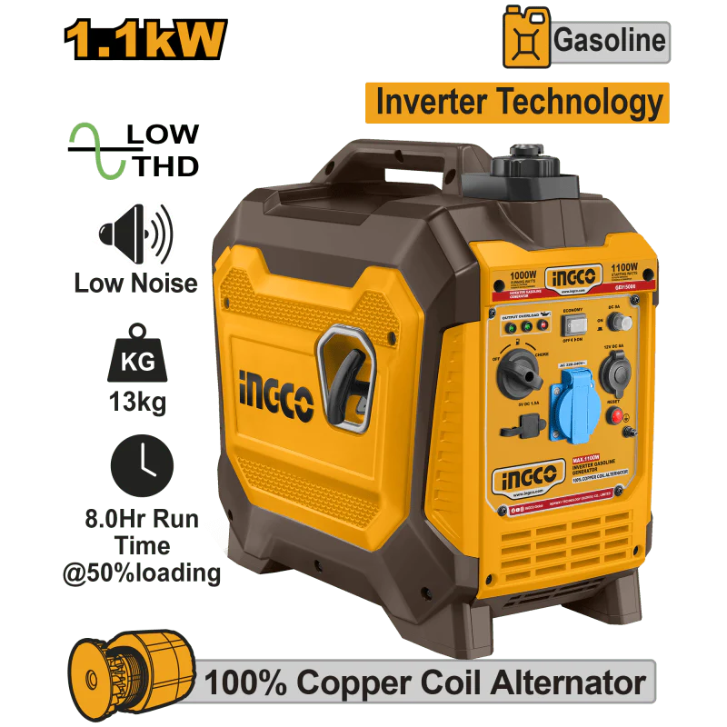 Generatore Inverter A Benzina 1.1kw