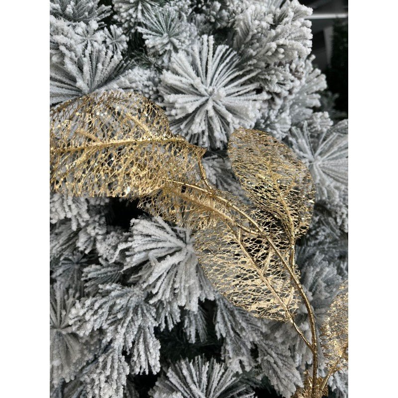 Ghirlanda Foglie Oro 190cm - Image 3