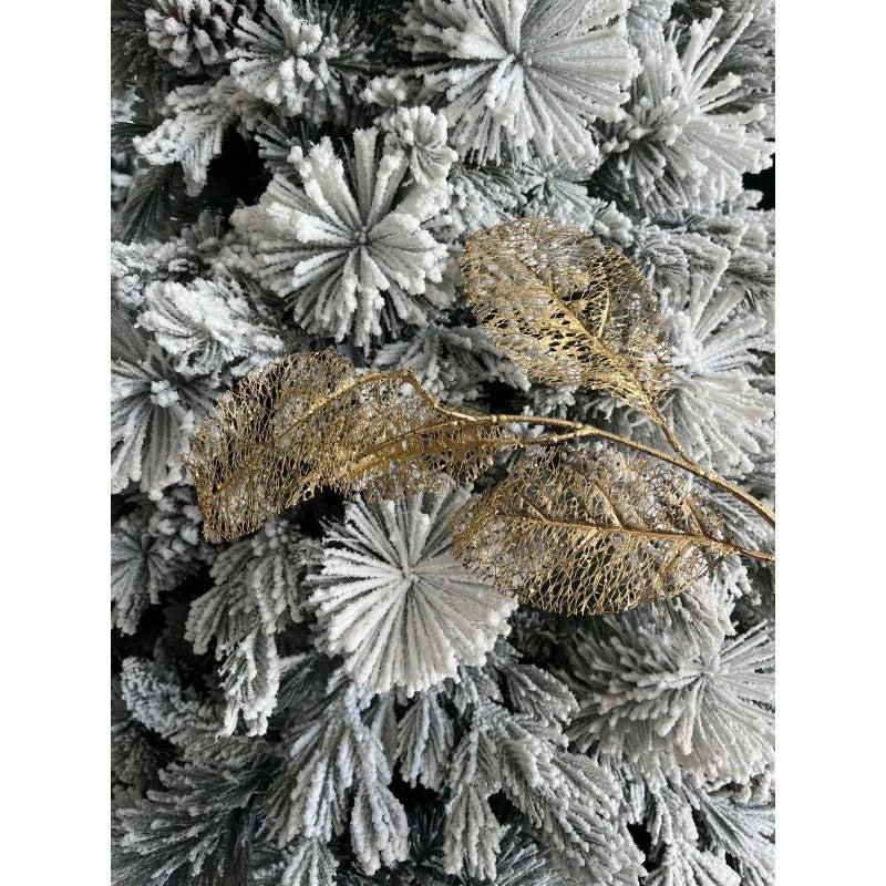 Ghirlanda Foglie Oro 190cm - Image 4