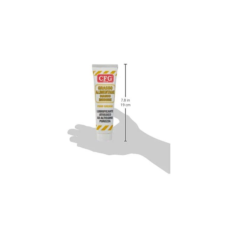 Grasso alimentare inodore bianco tubo ml125 - Image 4