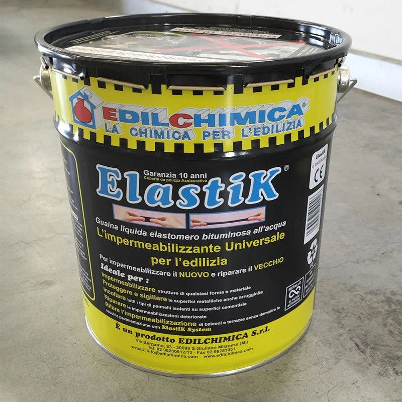 Elastik Guaina Liquida Impermeabilizzante Bituminosa – Protezione Totale contro Infiltrazioni e Umidità - Image 5