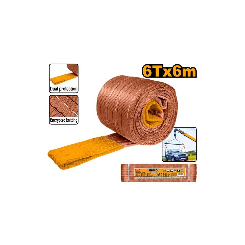 Fascia di Sollevamento 6T × 6m Professionale