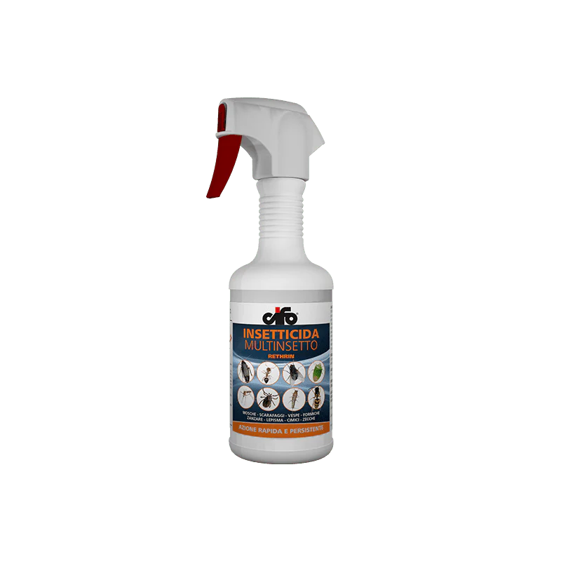 Insetticida Spray per Formiche, Mosche e Scarafaggi Rethrin | CIFO