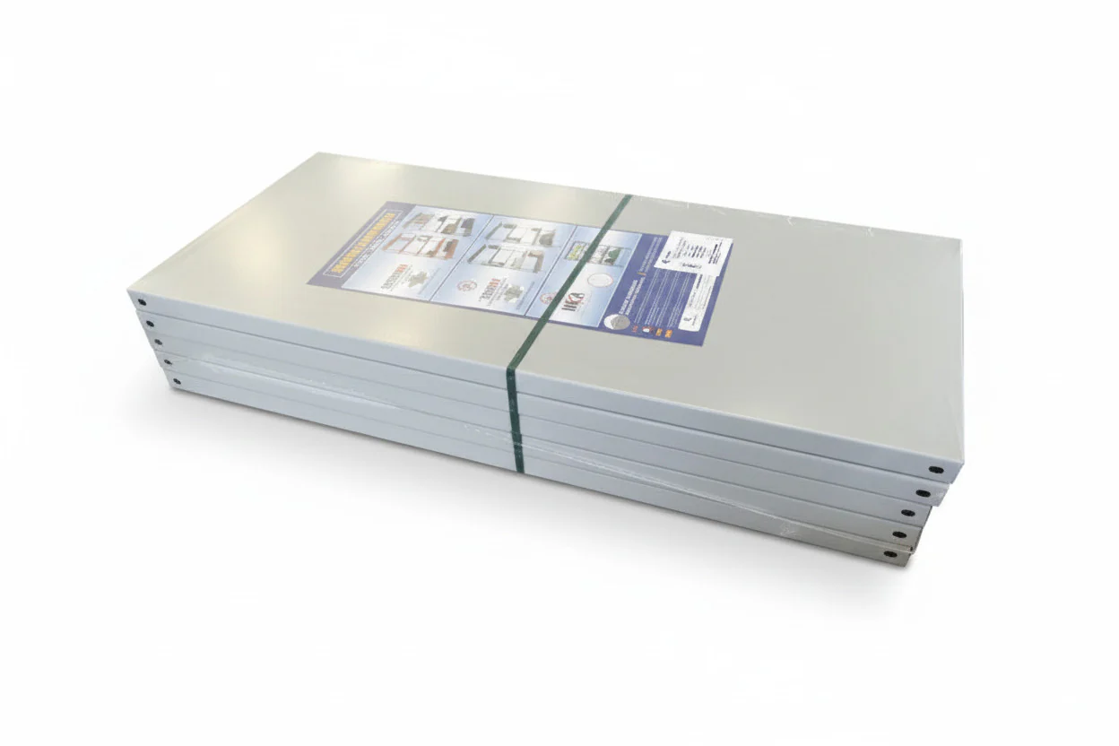 Kit 5 mensole metalliche per scaffale - Image 3