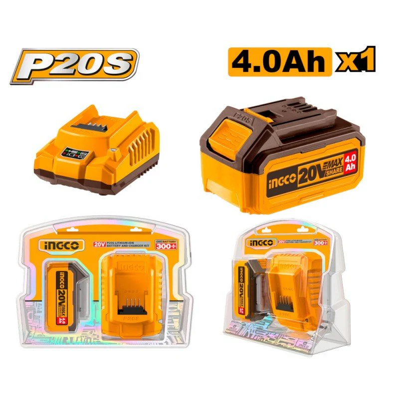 Kit Batteria + Caricabatterie 4ah (fbli2002+fcli2001e)