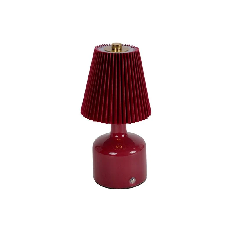 Lampada Led da tavolo senza fili Burgundy