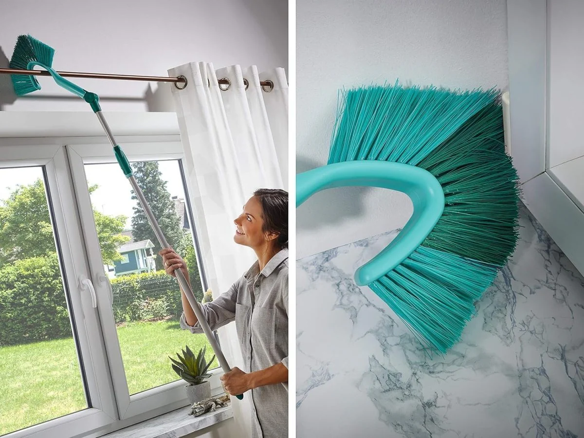 Ragnatore per soffitto con manico Dusty Evo 110-190 cm Leifheit - Image 2