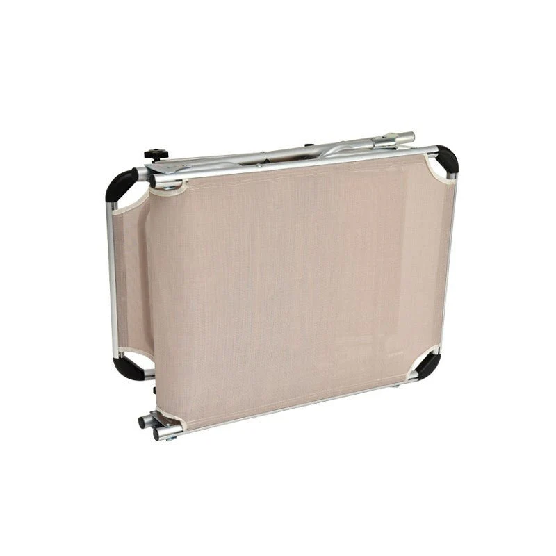 Lettino prendisole pieghevole beige Xone - Image 15