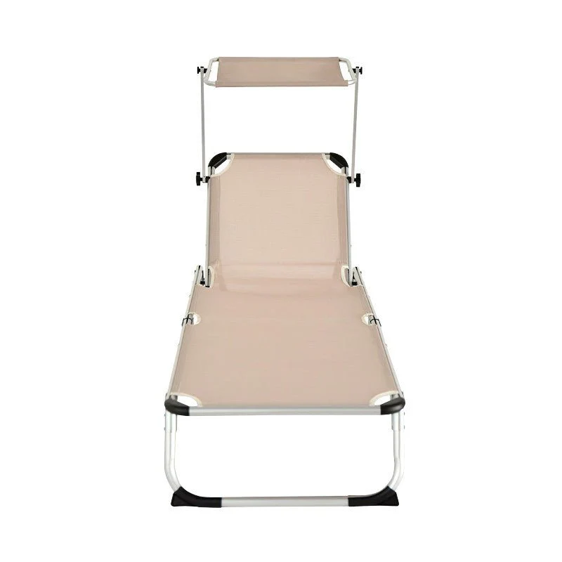 Lettino prendisole pieghevole beige Xone - Image 6