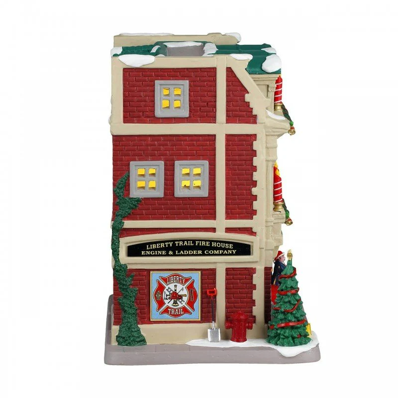 Liberty Trail Fire House | Lemax - Image 3