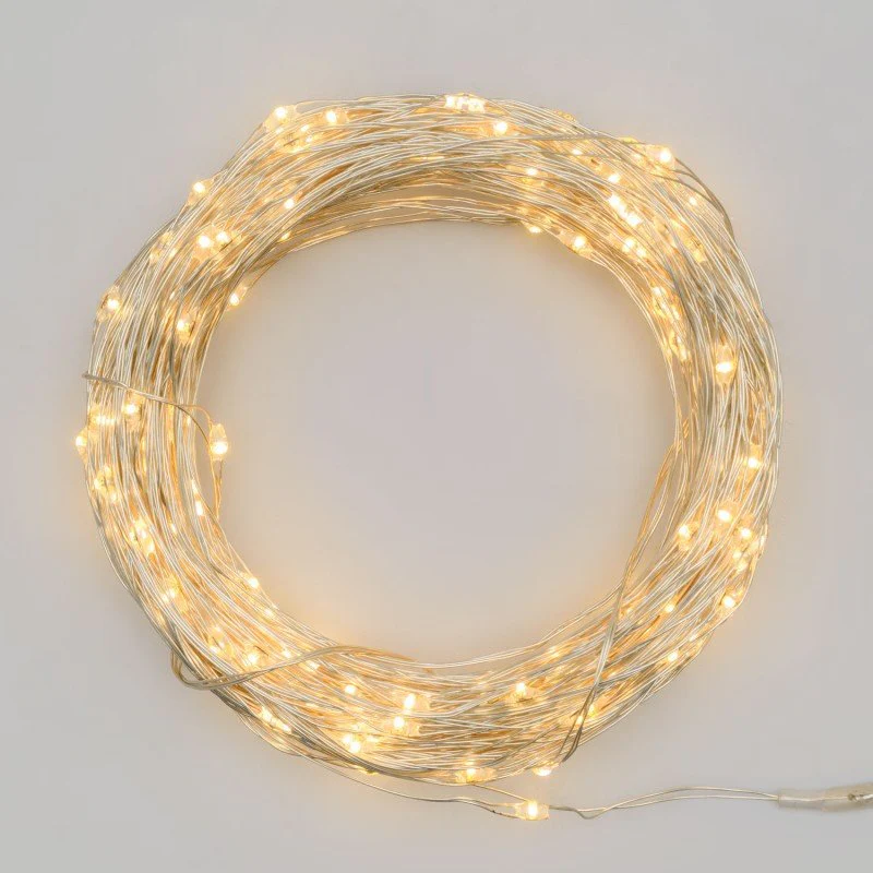 Luci di Natale 200 microled bianco caldo Lotti - Image 2