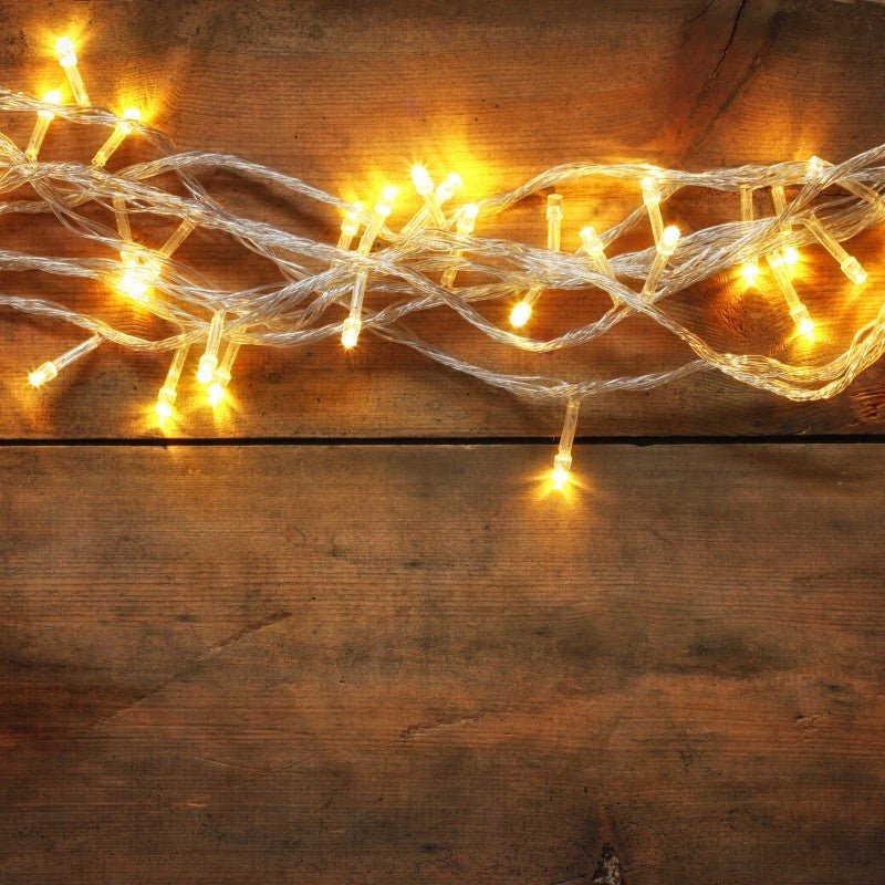 Luci di Natale 500 LED luce calda a batteria Lotti - Image 2