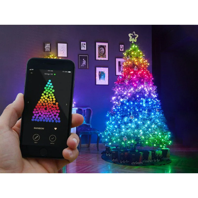 Luci di Natale Strings Smart 400 LED RGB + W II Generazione Twinkly - Image 3