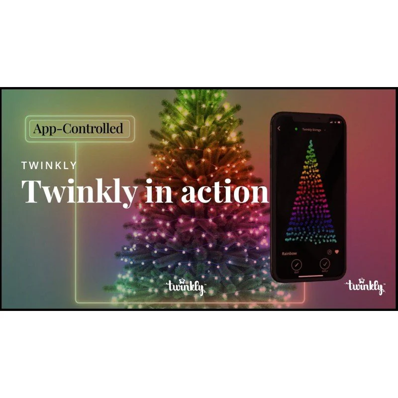 Luci di Natale Strings Smart 600 LED RGB Twinkly - Image 4