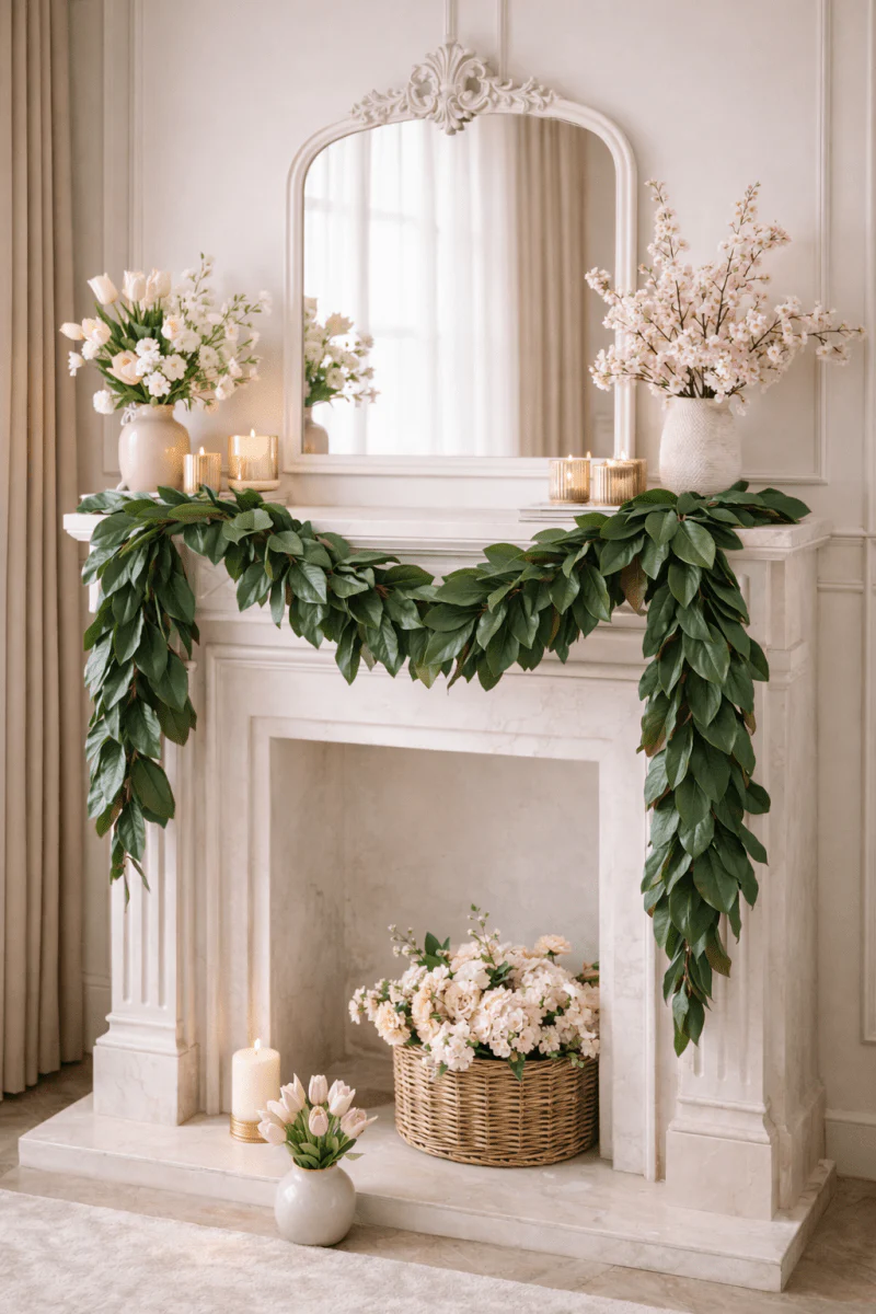 Festone artificiale Magnolia  | EDG - Image 2