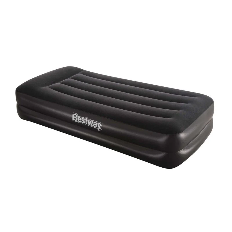 Materasso gonfiabile airbed premium nero 191x97x46 cm - Image 3